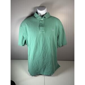 Southern Tide Skipjack Polo Shirt XXL 44 Green Mens Short Sleeve Cotton Logo